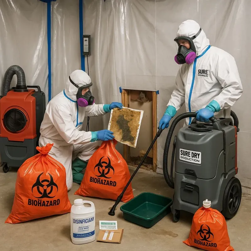 Contaminated Water Handling Protocols process in Liberty Hill, TX