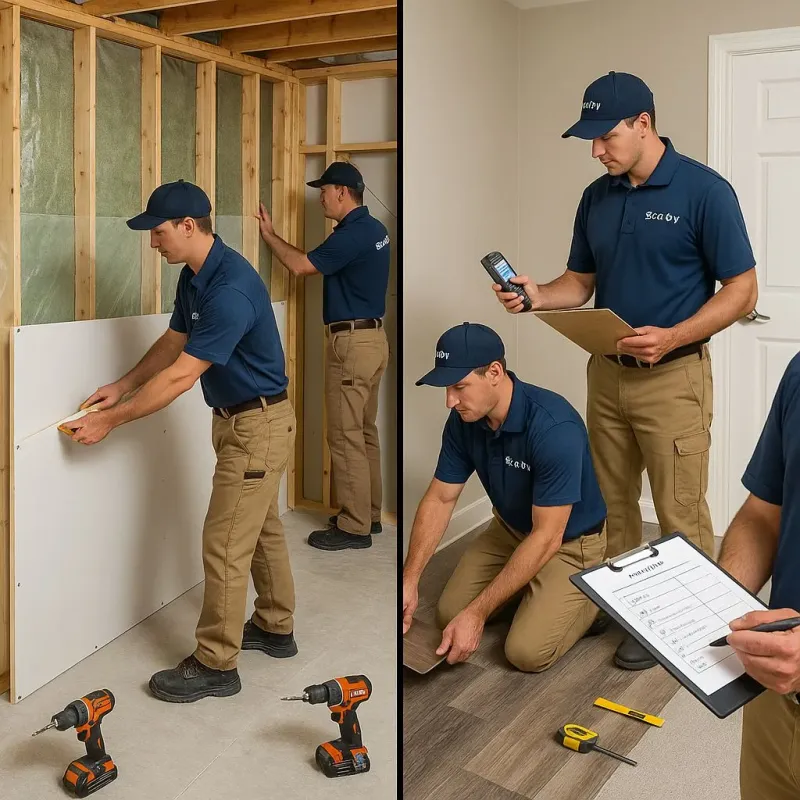 Repairs and Reconstruction process in Liberty Hill, TX